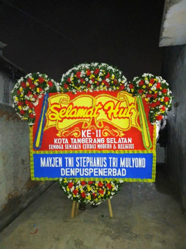 Bunga Papan Congratulation Pelabuhan Brantas Mojokerto